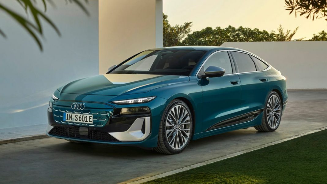 Luksusowy elektryczny SUV od Audi oferujący sportowe osiągi i zaawansowane technologie przyszłości