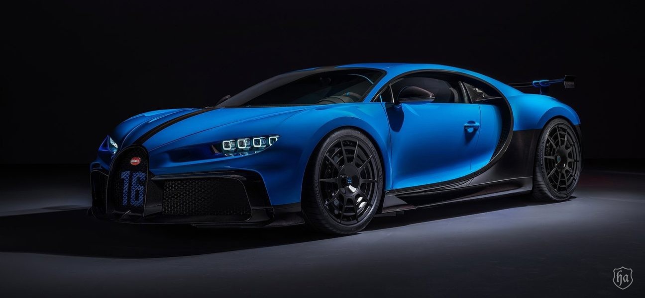 Wysoka wydajność układu hamulcowego przy ekstremalnych prędkościach Hamulce ceramiczne Bugatti Chiron na torze wyścigowym w akcji