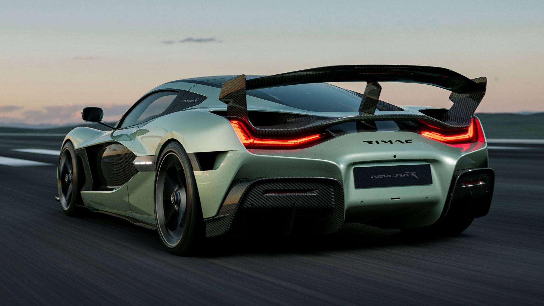 rimac nevera przyspieszenie od zera